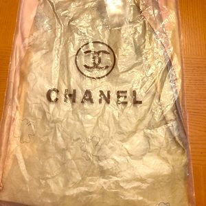 Authentic vintage Chanel multi-colored scarf